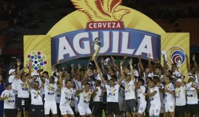 Junior, reciente campeón de la Liga Águila. 