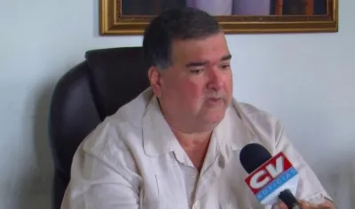 José Elías Chams, alcalde de Sabanalarga.