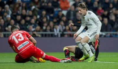 Luka Modric, jugador del Real Madrid. 