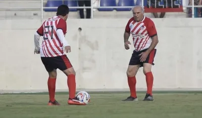 Juan Miguel Tutino, en plena acción.