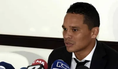 Carlos Bacca, delantero del Villarreal. 