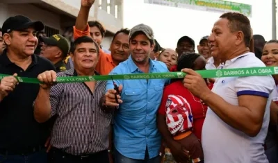 El Alcalde Alejandro Char.