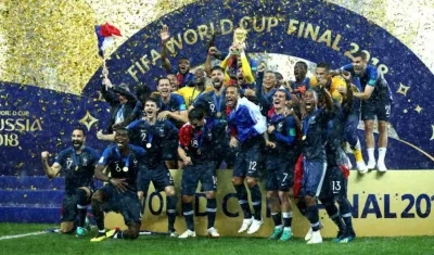 Francia, campeón del Mundial de Rusia 2018. 
