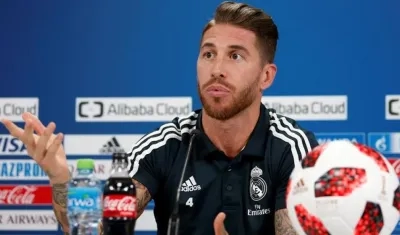 El capitán del Real Madrid, Sergio Ramos.