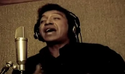 El cantante Diomedes Díaz.