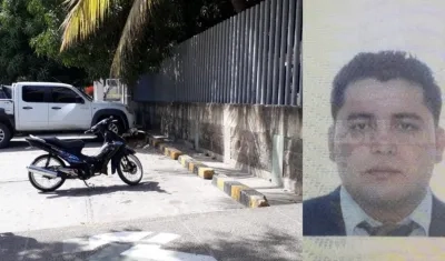 Medicina Legal en Barranquilla y foto en vida de Jorge Rivera Rodríguez.