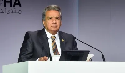 El presidente de Ecuador, Lenín Moreno.