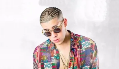 El cantante puertorriqueño de trap Bad Bunny.