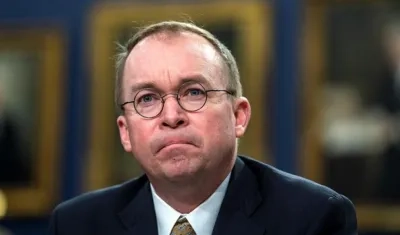 El director de presupuesto de la Casa Blanca, Mick Mulvaney.