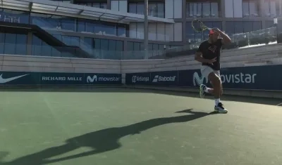 Rafael Nadal, tenista español. 