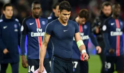 El defensor brasileño Thiago Silva.