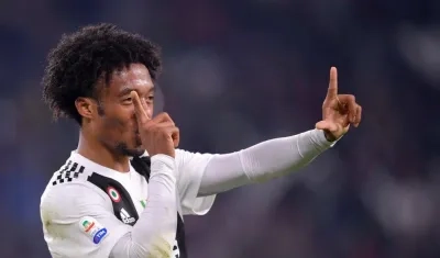 Juan Guillermo Cuadrado, jugador de la Juventus. 