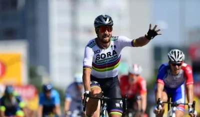 Peter Sagan, ciclista eslovaco. 