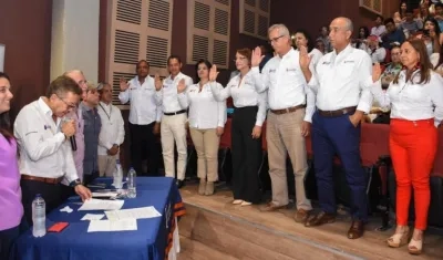 Posesión del nuevo cuerpo académico de Uniatlántico.