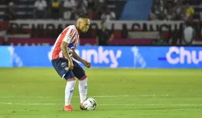 Jarlan Barrera, exjugador de Junior. 