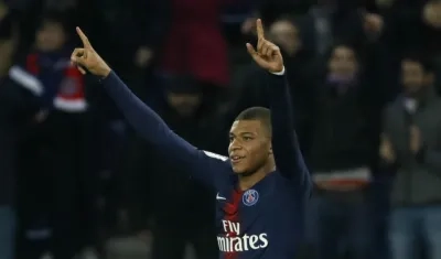 Kylian Mbappé, jugador francés. 