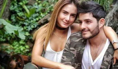 La actriz Johanna Fadul y su esposo Juan Sebastián Quintero,
