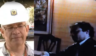 Juan Carlos Montes y Gustavo Petro. 