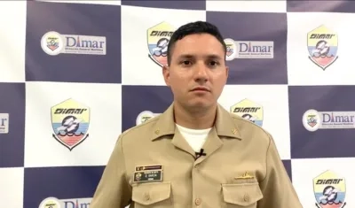 TN Diego Fernando García, Capitán de Puerto de Barranquilla (e).