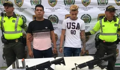 Vicente Gómez Ríos y Pedro José Acosta Ovalles.