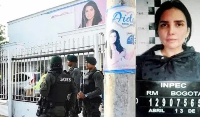 El comando de Aida Merlano y la mencionada en la cárcel El Buen Pastor.