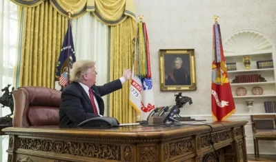 El presidente de Estados Unidos, Donald J. Trump