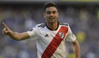 El futbolista argentino Gonzalo 'Pity' Martínez