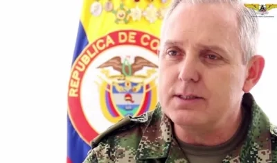 El comandante de la Fuerzas Militares de Colombia, general Alberto José Mejía.