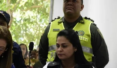 Dayana Jassir dijo sentirse mal por eso la audiencia fue suspendida.