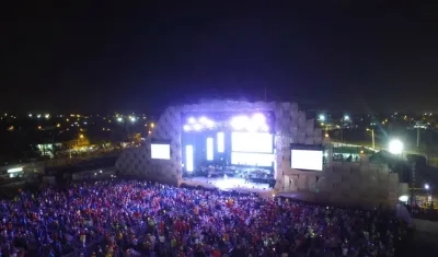 Escenario del Festival de Orquestas del año pasado.