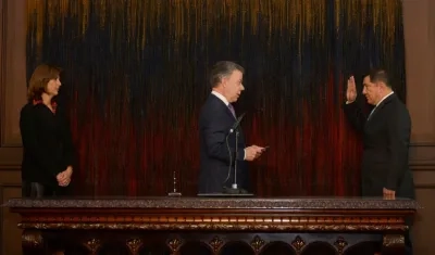 Posesión del general en retiro Juan Pablo Rodríguez como nuevo Embajador de Colombia en Corea.