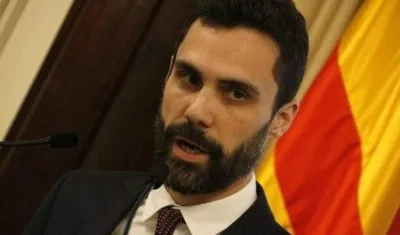El presidente del Parlamento de Cataluña, Roger Torrent.