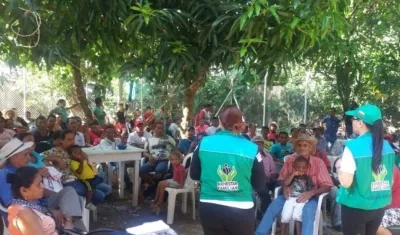 El ICBF brinda acompañamiento a las familias en Cáceres.