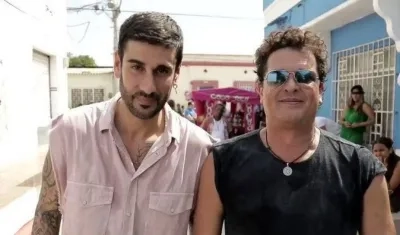 Melendi y Carlos Vives.