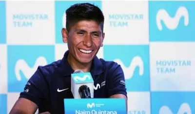Nairo Quintana, ciclista colombiano.