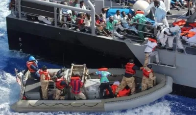 En una de las embarcaciones iban 250 inmigrantes irregulares de diferentes nacionalidades africanas.