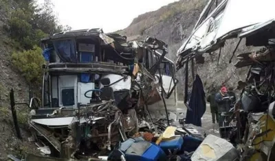 Nueve muertos y 14 heridos en dos accidentes de tránsito en Bolivia 
