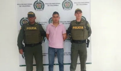 Kevin Rúa, capturado por la Policía por los hechos en Santo Tomás.