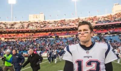 El mariscal de campo Tom Brady.