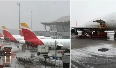 Aeropuerto internacional Adolfo Suárez Madrid-Barajas.
