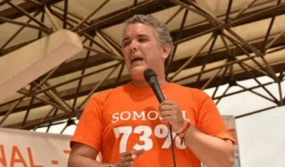 Iván Duque, candidato presidencial por Centro Democrático.