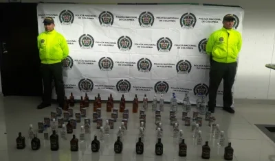 La mercancía está avaluada en 15 millones de pesos.