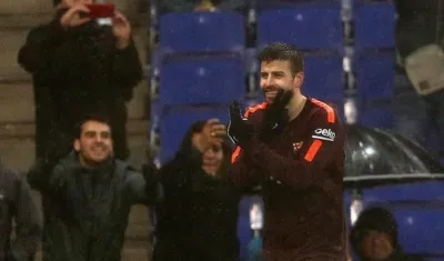 Gerard Piqué, jugador del Barcelona.