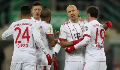 El Bayern superó de manera fácil a su rival.