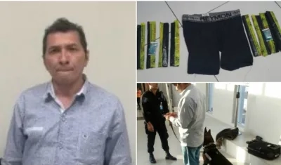 El colombiano será acusado en las próximas horas por el delito de tráfico ilícito de droga.