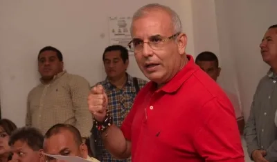 Dario Echeverri, alcalde de Barrancabermeja.