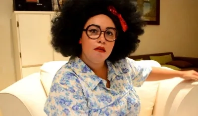 Pamika Montenegro, conocida como 'La Nana Pelucas'.