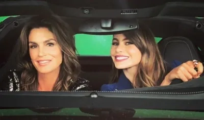 Cindy Crawford y Sofía Vergara.