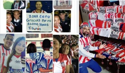 Algunas de las publicaciones de los ganadores.