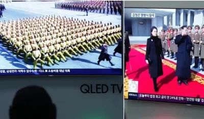 Desfile fue mostrado en diferido por televisión.